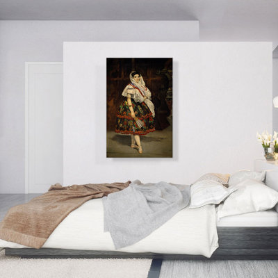 «Lola of Valence 1862» par Édouard Manet, reproduction d'art sur toile tendue