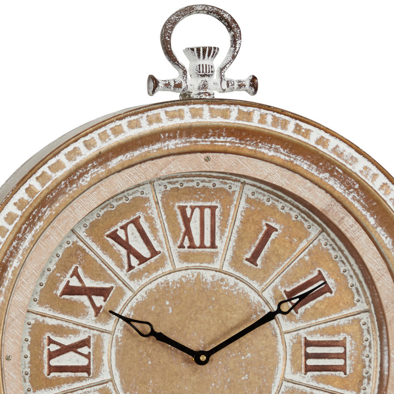 Boykins Metal Wall Clock