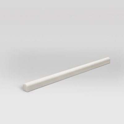 12'' L x 12'' W Marble Round Tile Trim