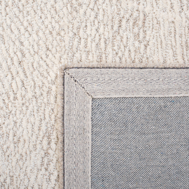 Tapis naturel / ivoire Airan, Rectangle 6 pi x 9 pi
