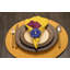 Rond de serviette fleur-1970551179