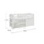 Edwards European Single (90 X 200 Cm) Loft Bed with Built-in Ladder Included-17588770