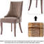 Chaise de salle à manger rembourrée Belice-968123625