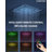 Ceiling Mount 20" LED Thermostatic Rainfall Shower System with 6 Body Jets and Dual-Function Handheld Spray-91163858