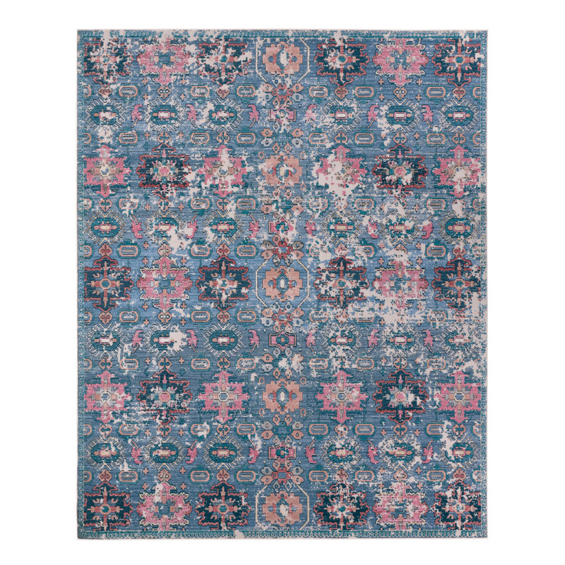Floral Indoor Rug, Rectangle 2'6" x 4'