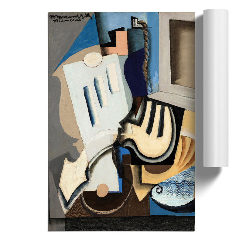 Still Life by Roger de la Fresnaye - Frameless Print, 30cm H x 21cm W x 0.1cm D