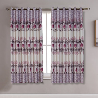 Aisya Semi Sheer Curtain Pair
