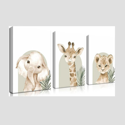 3 Piece Wrapped Canvas Print
