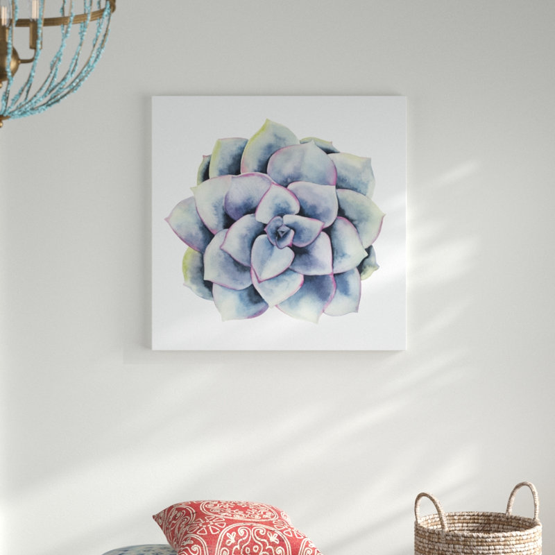 Tropical Plant V by Grace Popp - Wrapped Canvas Painting, 76cm H x 76cm W