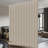 100% Blackout Room Divider Curtains - Total Privacy Curtain Panel, Thermal Insulated Noise Reduction Curtain For Bedroom Windows, Include Ceiling Track(Cream White, W100 X L96, 1 Pack)