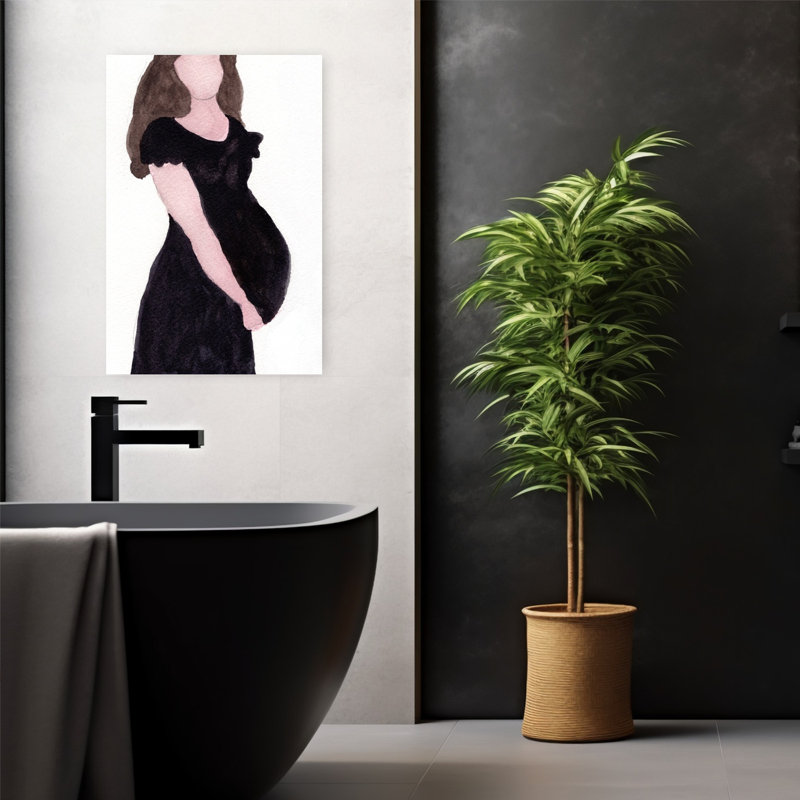 Art contemporain, art mural contemporain, H 24 po x l 16 po