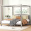Lit plateforme avec tête de lit et pieds de support CaNopy-1272864175