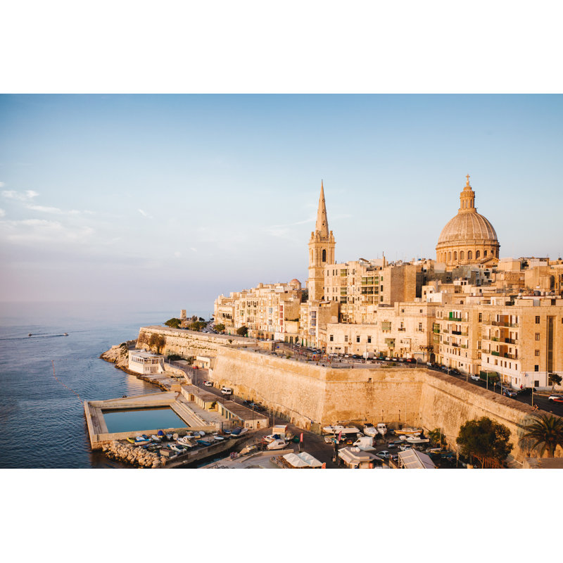 «Delshaun St Andrew's Bastions on Canvas» par Ramon Portelli, photographie, H 24 po x l 36 po