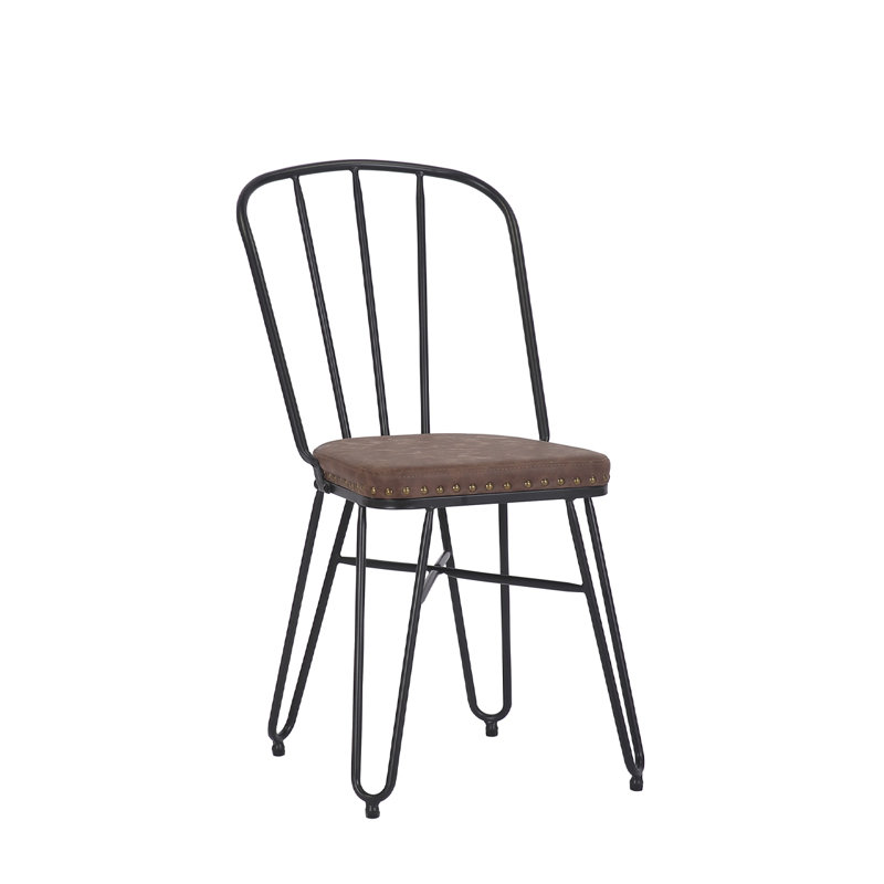 45cm H Slat Back Side Chair