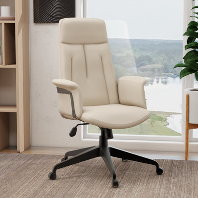Fauteuil de bureau en cuir Philander
