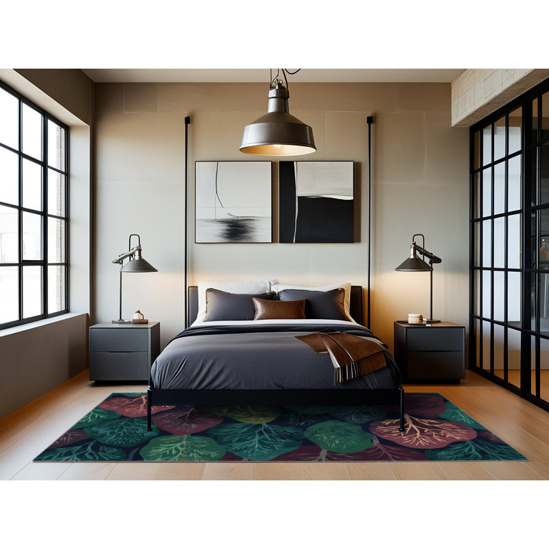 Twilight Arbor Rug, Round 4'