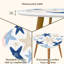 Ensemble de 2 tables basses gigognes Triangle