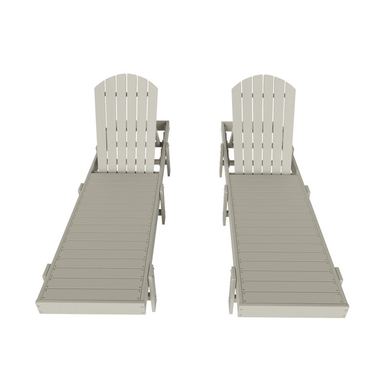 Altura Outdoor Chaise Lounge Set, Sand