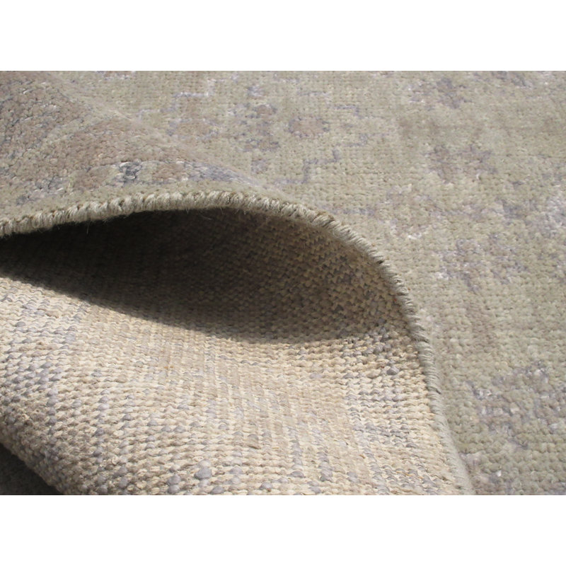 Tapis moderne en laine et soie 5X8