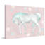 Critchfield Green Pastel Unicorn 1 Piece Wall Art on Canvas-37528426