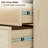 Natural Oak 6-Drawer Dresser with Raffia Woven Accents, Soft-Close Slides & Extra-Wide Storage