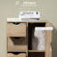 Bathroom Cabinet, Freestanding Cabinet With 4 Drawers-1862149043