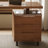 Tan Semi-Circle Solid Wood desks-107362578