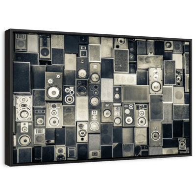 Reproduction sur toile monochrome