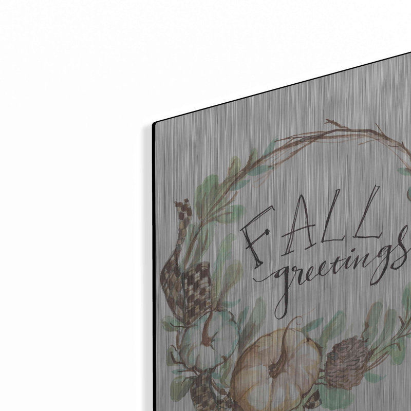 «Fall Greetings» par Jessica Mingo, H 16 po x l 12 po