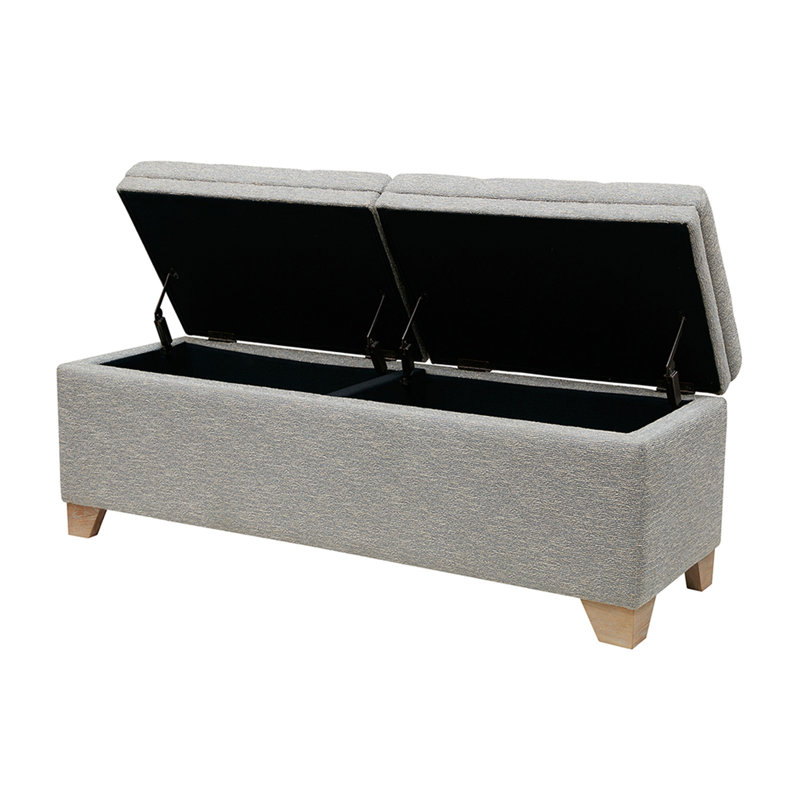 Banc de rangement à fermeture douce