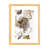 Toile avec cadre en bois beige n'est pas disponible
