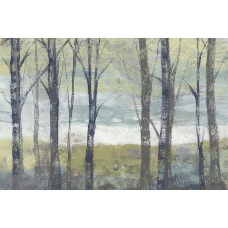 Pastel Birches II, H 24 po x l 36 po x P 1 po