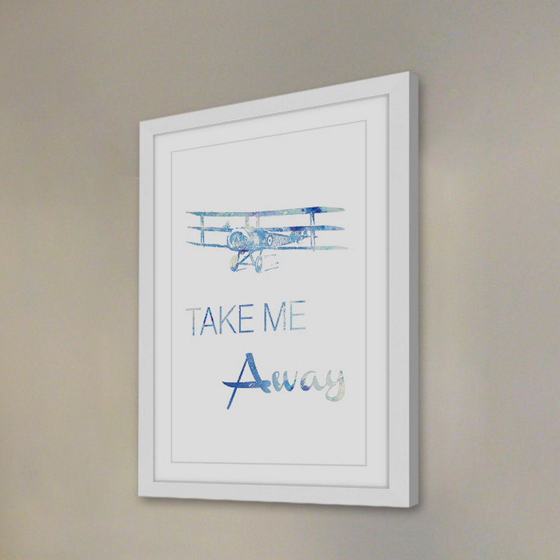 Single Picture Frame Print, 61 cm H x 41 cm W x 3.81 cm D