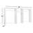Grid 48'' - 96'' Closet System (Can Be Cut To Fit)-42572150
