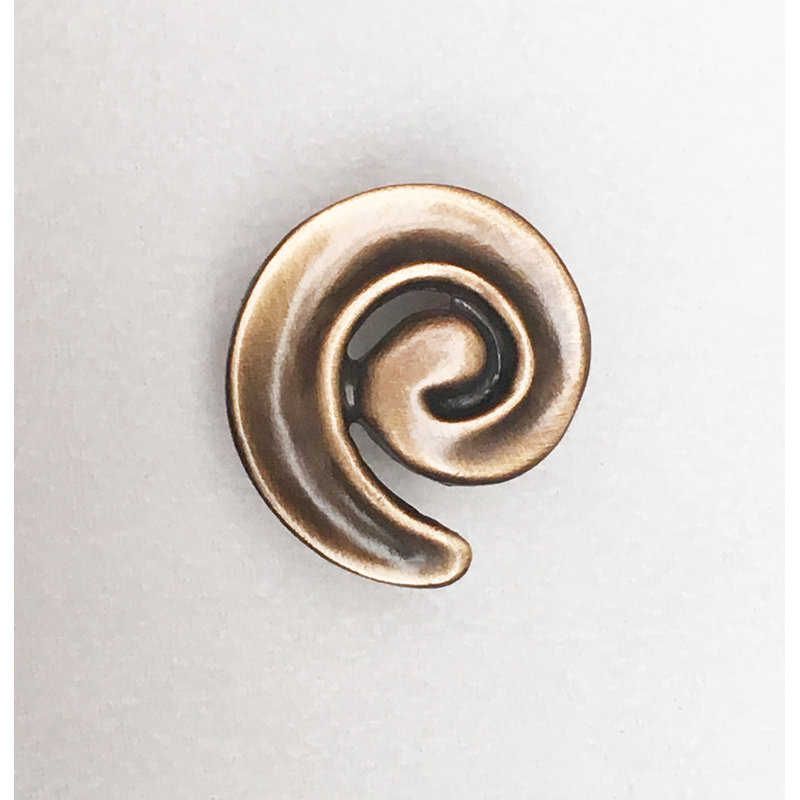 Modern Forms 1 3/8" Novelty Knob, Brass