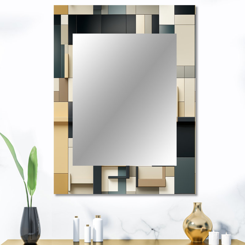 Heinrick - Modern Wall Mirror, 40 po x 30 po