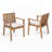 Acacia Wood Outdoor Chairs-1896555761