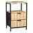 15 Inches Wide Odriscoll - 2 Drawers, 1 Shelf, US Power Outlet - Set Of 2-1489537183