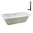 60'' x 32'' Drop-In Soaking Acrylic Bathtub-97545312