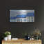 Art mural en métal luxueux «Paris Rooftop» par Allayn Stevens, 24 po x 12 po-114790653