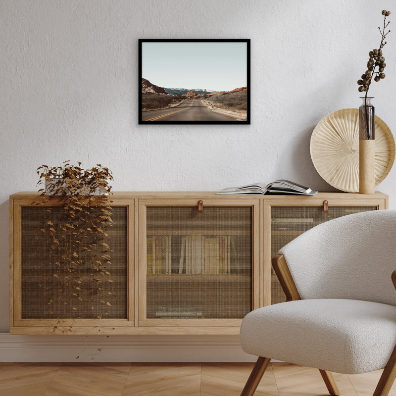 Americanflat Picture Frame - Thin Border Poster Frame with Plexiglass for Wall Display, Black, 12" x 16"