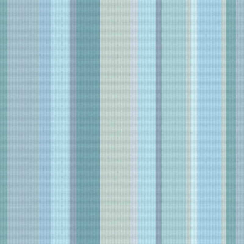 Rouleau de papier peint adhésif Claughaun, Bleu / brun, L 126 po x l 24 po