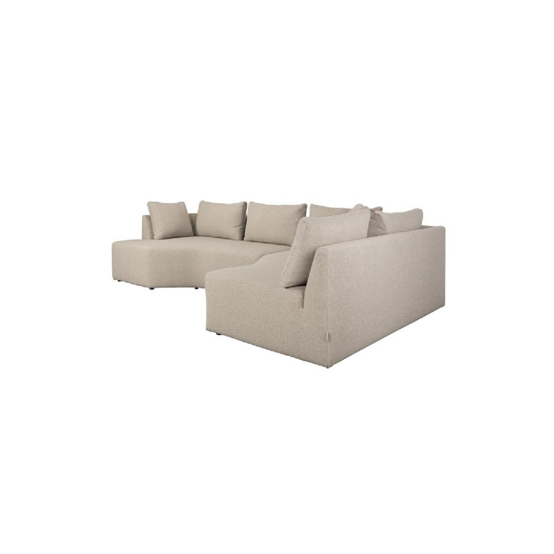 Canapé Prosper à droite, Beige