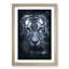 Tiger Portrait in Abstract - Picture Frame Painting Print-55611086-55611082