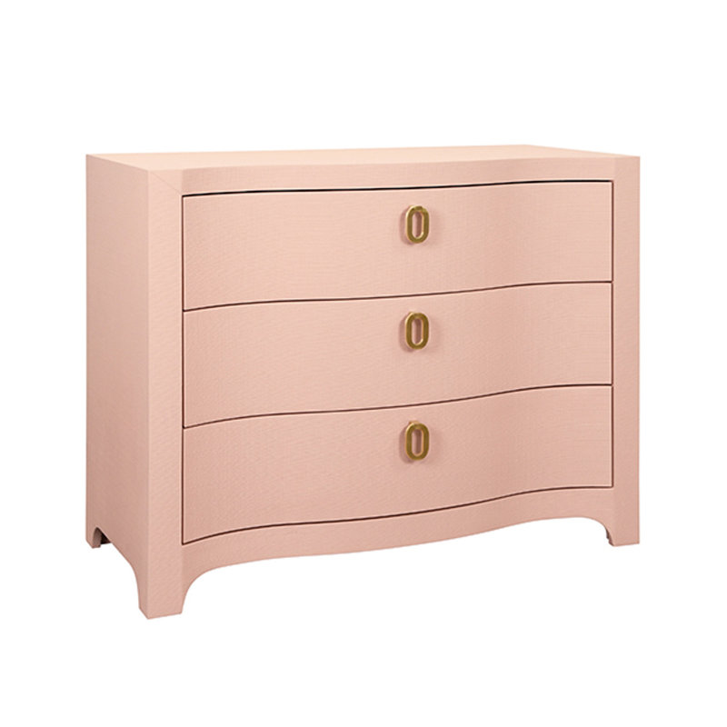Cora Accent Chest, Pink