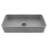 Palazzo Gothic 24" L x 11" W x 5" H Gray Handmade Rectangular Vessel Bathroom Sink