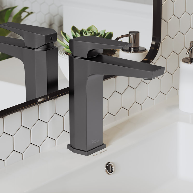 Voltaire Single Hole, Single-Handle, Bathroom Faucet, Gunmetal Gray