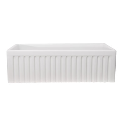 33'' L Single Bowl Fireclay Kitchen Sink