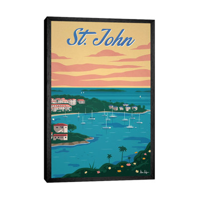 Cruz Bay - Print on Canvas