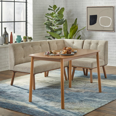 4 - Person Solid Wood Solid Wood Top Four Leg Dining Set